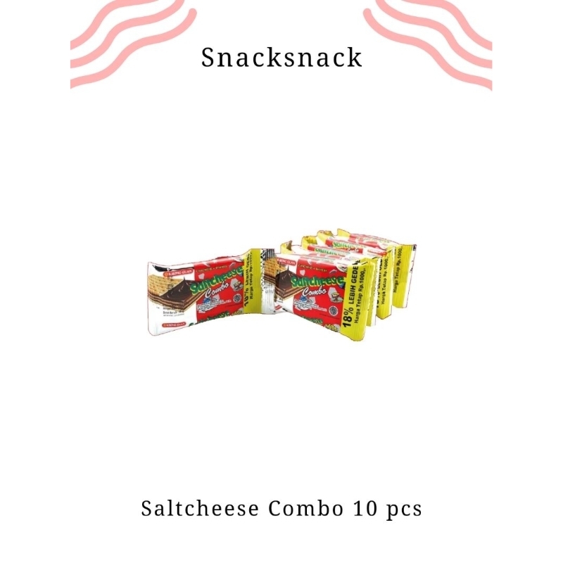

Snack Biskuit Saltchese Combo isi 10 pcs