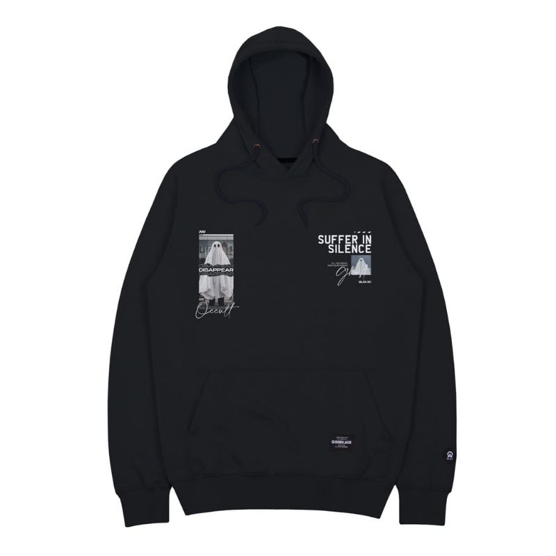 Hoodie suffer in silence oversize