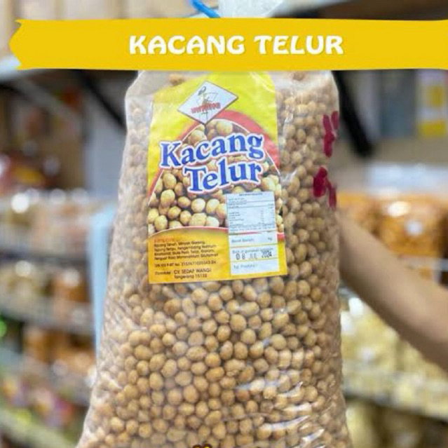 

Kacang Telur 1KG Kacang Telor ARISKA SNACK