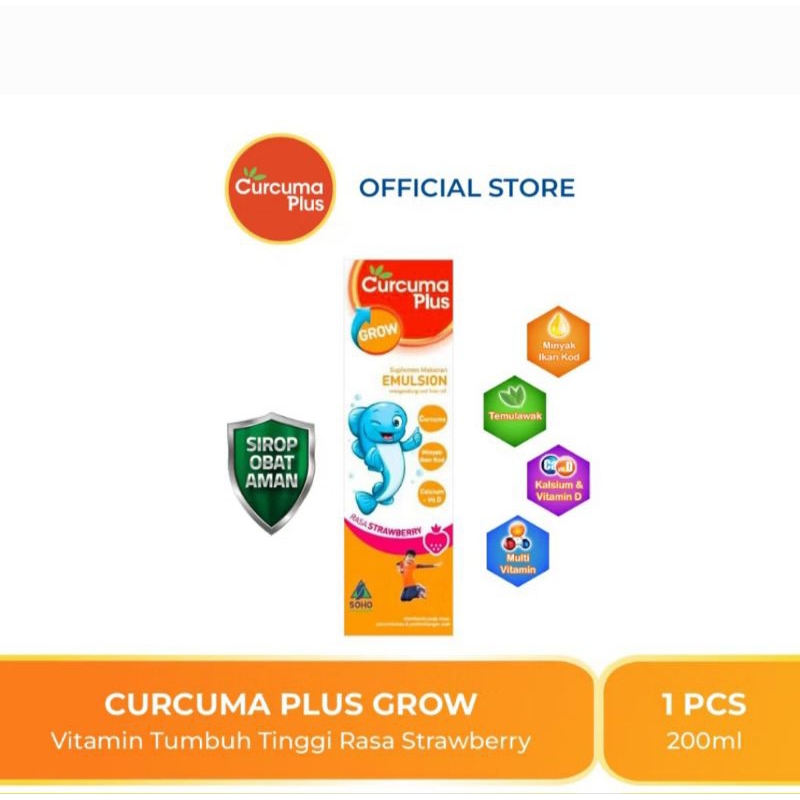 

Curcuma Plus Emulsion Orange/Strawberry 200ml