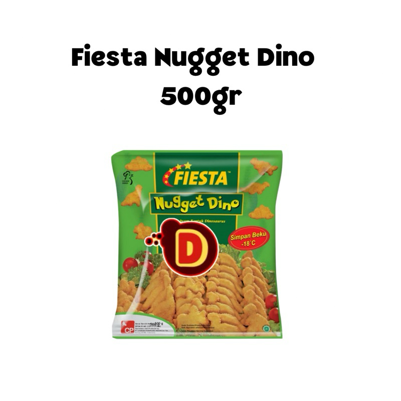 

Nugget Fiesta nugget dino 500gr | naget | nuget | naget dino | ayam goreng