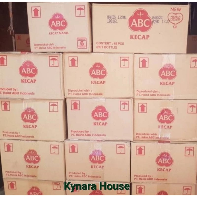 

Kecap Manis ABC Pouch 12x825gr (Karton)