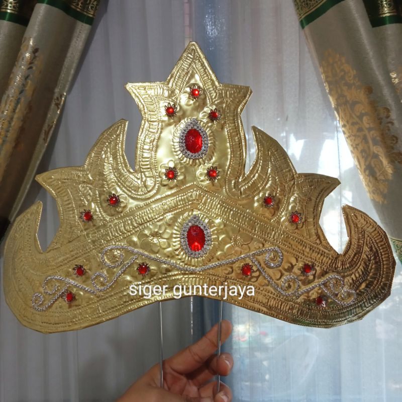 gaharu aksesoris adat Lampung/mahkota adat Lampung/accesoris adat Lampung