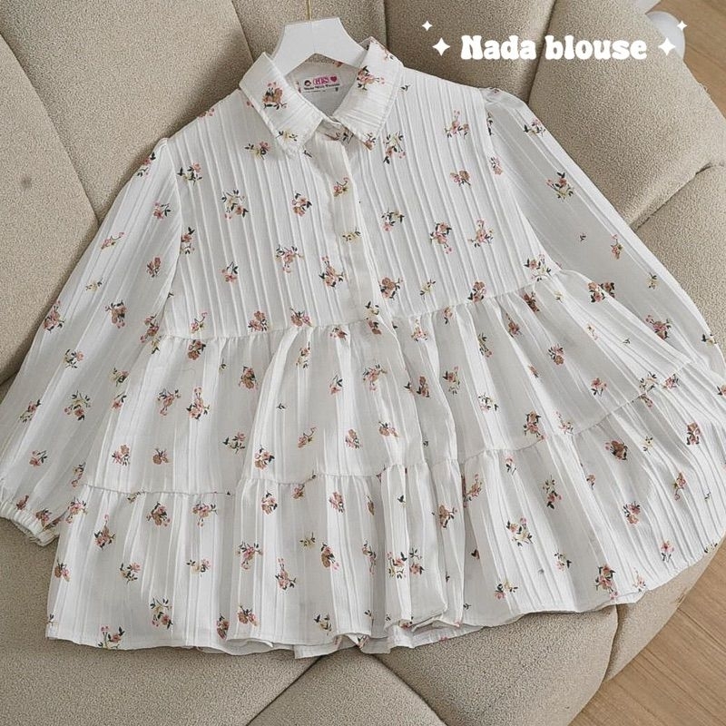 Fafashion | NADA BLOUSE CRINKLE PREMIUM | BLOUSE REMPEL BAHAN CRINKLE LADY SOFYA