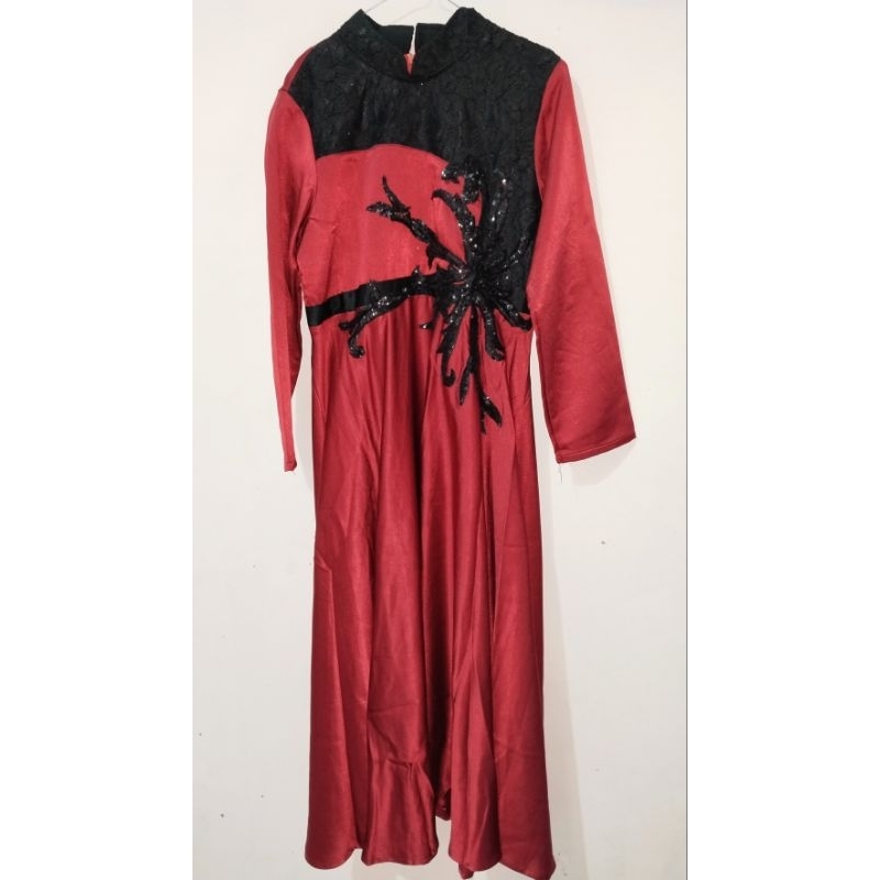 Gamis satin PL