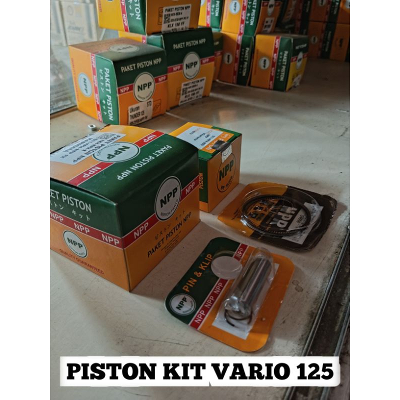 PISTON KIT MOTOR VARIO 125 OVERSIZE Standard/50/100 NPP