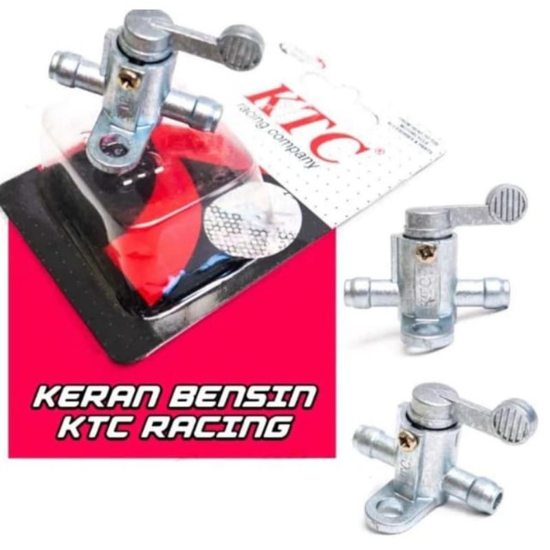 (Original)Kran Bensin KTC Racing Stop Kran On/Of Selang Bensin Motor Universal