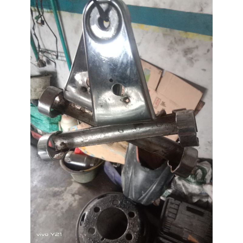 dudukan lampu rx king old original