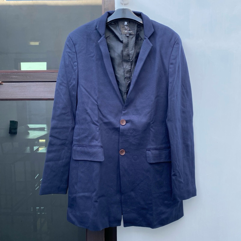 Coat Pria Blazer Panjang Pria Legen Homme