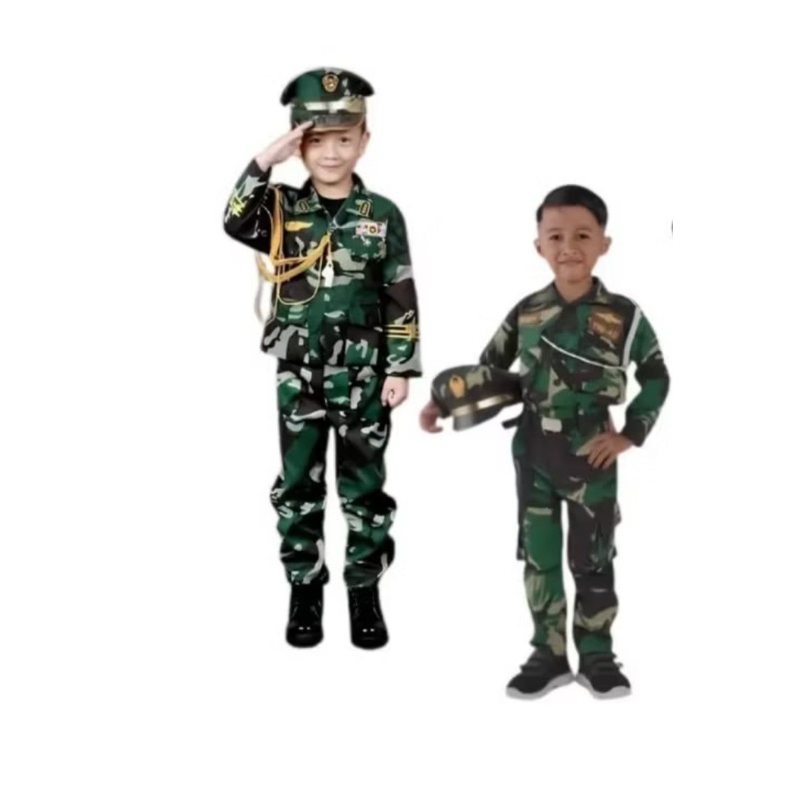 baju tni anak laki laki