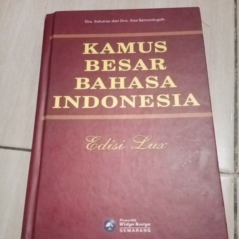 Kamus Besar Bahasa Indonesia (KBBI)