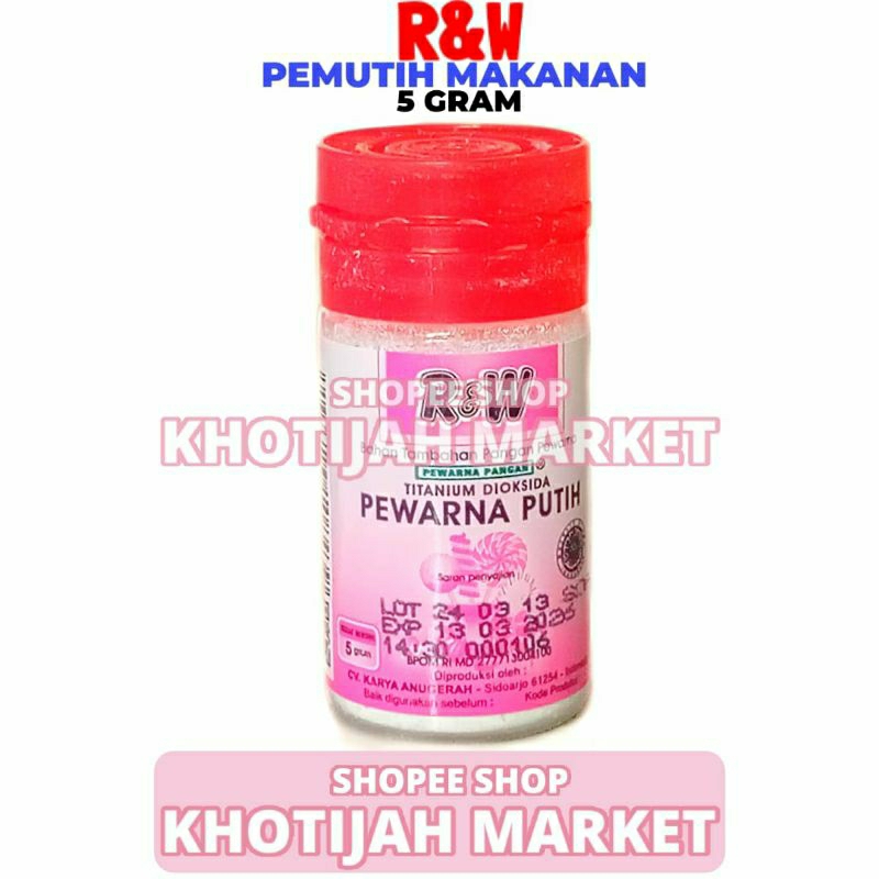 

Pemutih Bahan Kue Rajawali 5 Gram