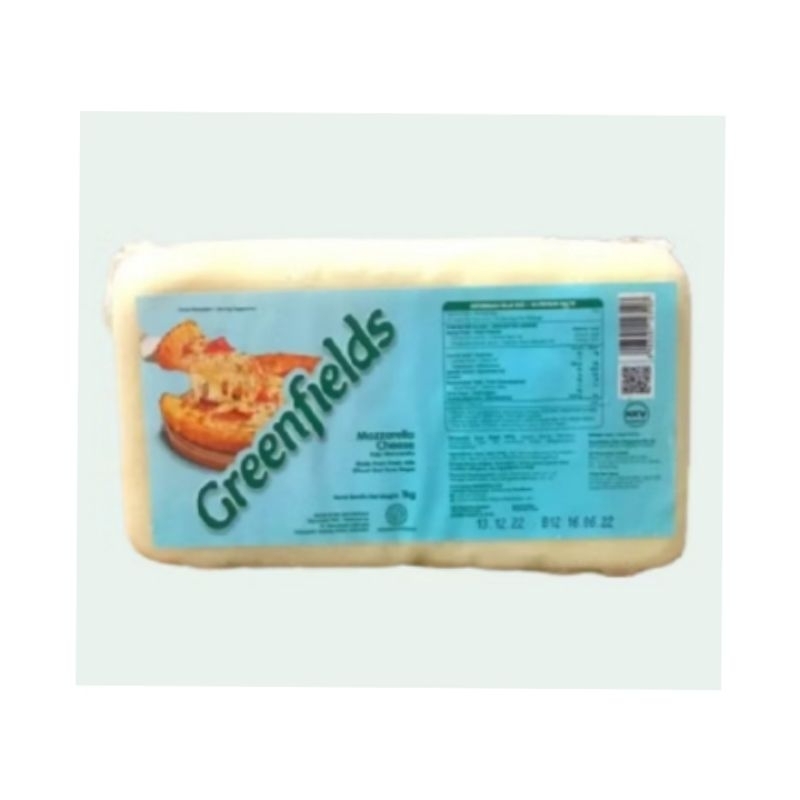

Keju Mozarella Greenfields Kemasan 1 Kg