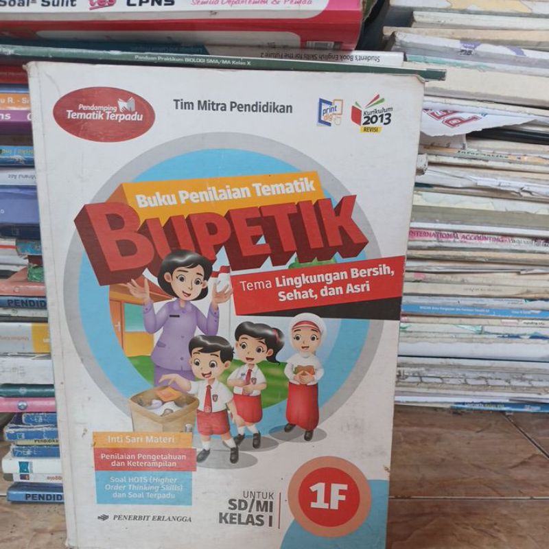 TEMATIK TERPADU BUPETIK KELAS 1F