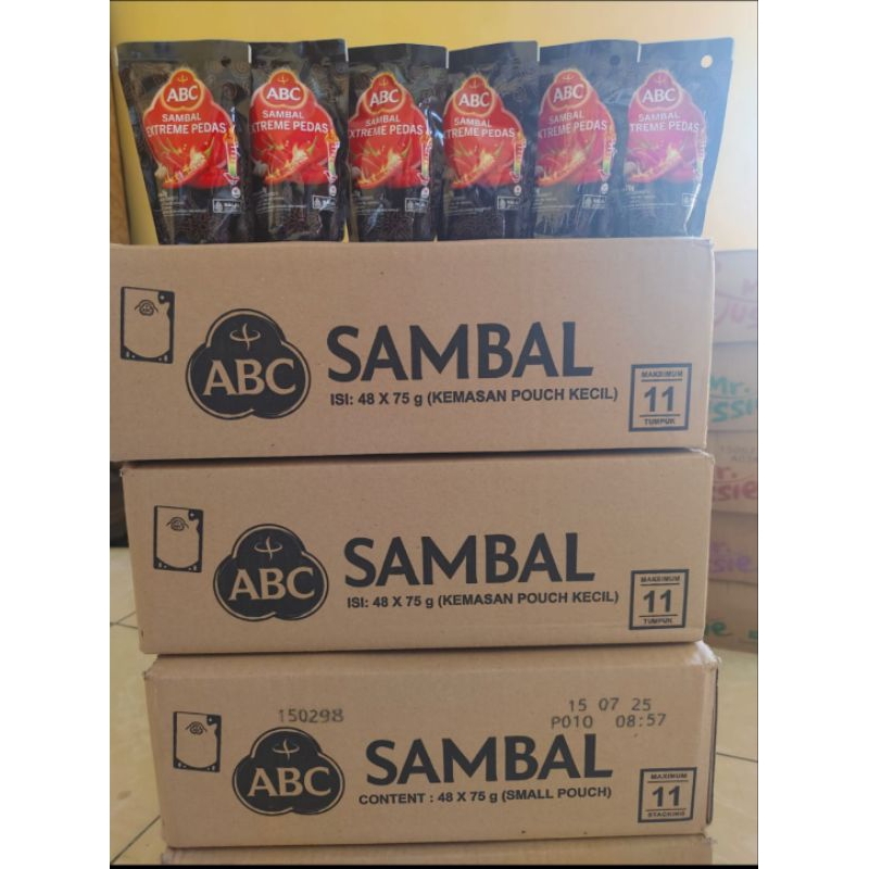 

SAOS EXTREAM PEDAS UKURAN 75GR, 1 KARTON ISI 48 PCS