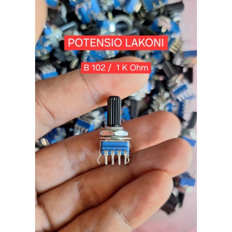 POTENSIO B102 B103 / 1K 10K 4 KAKI ORIGINAL