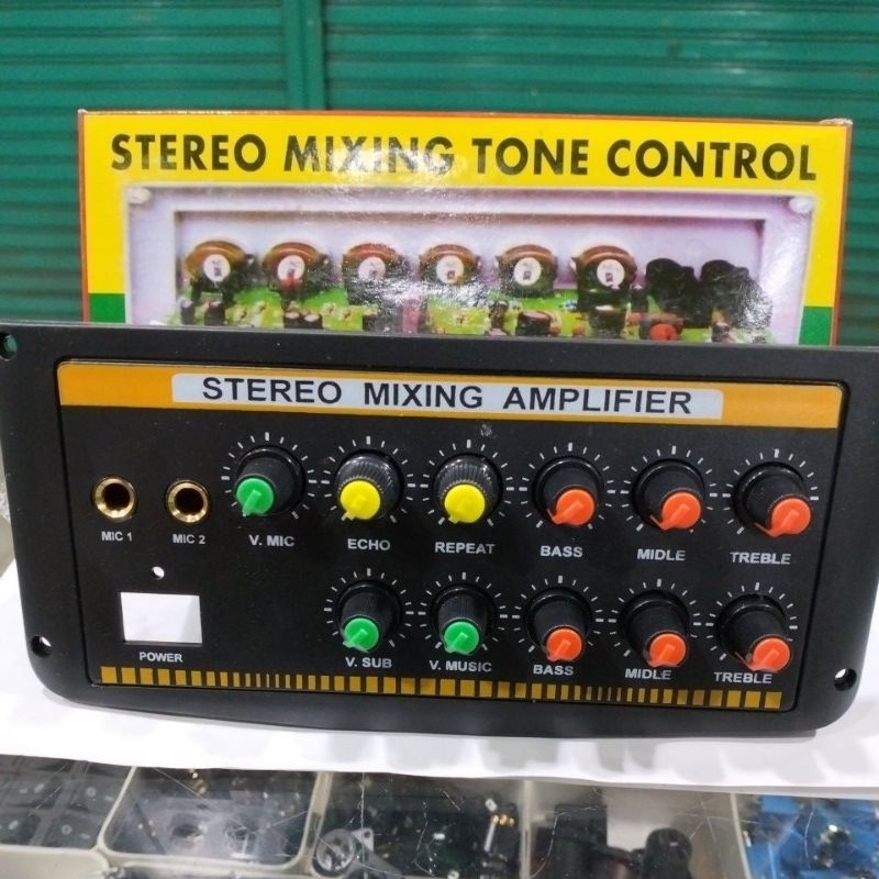 kit tone control stereo mixing nx 04/nelc+volume sub