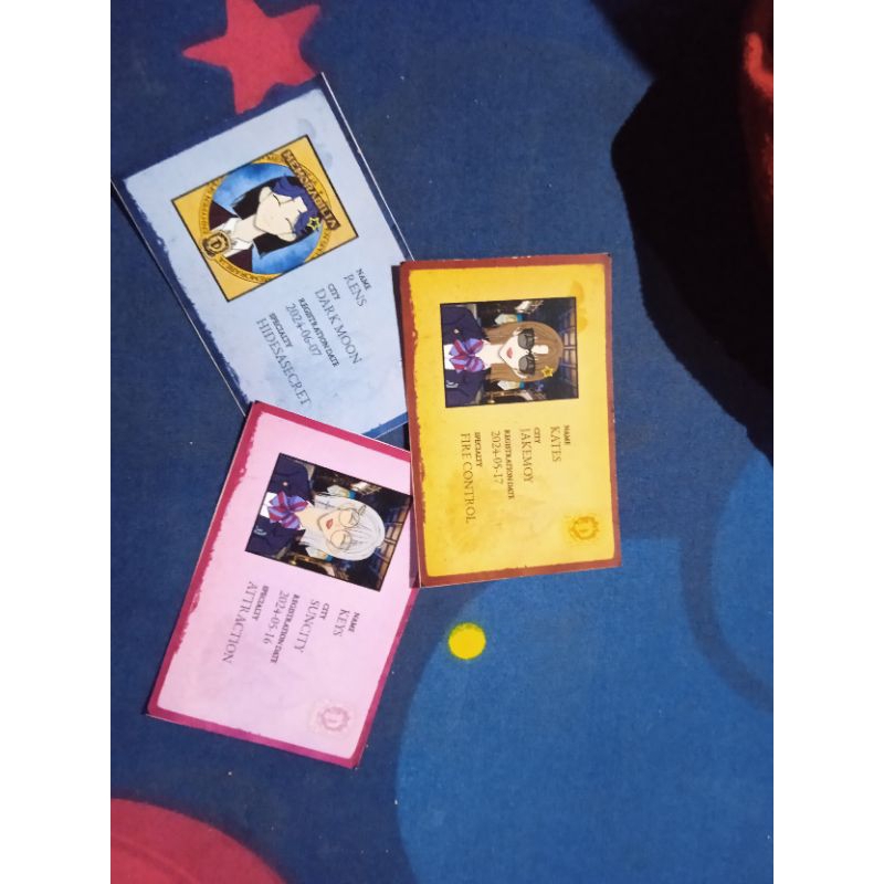 

id card memorybilia