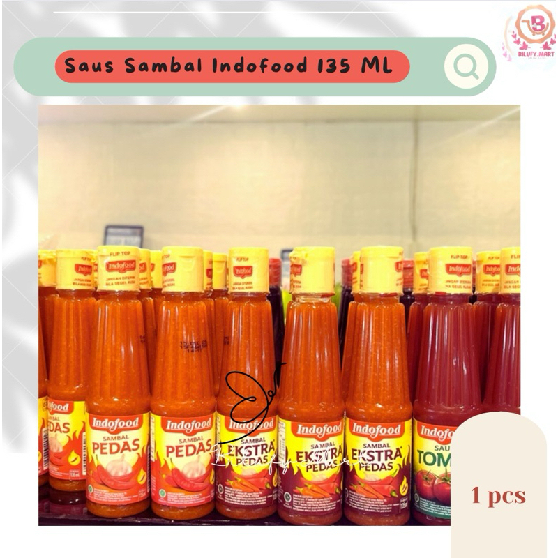 

•BILUFY• INDOFOOD SAUS SAMBAL & KECAP BARUU | Free Packing COD