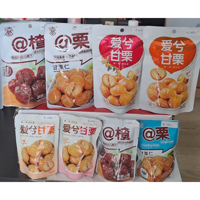 

RAJA SNACK Chestnut Chesnut Kernel Kacang Cemilan Food