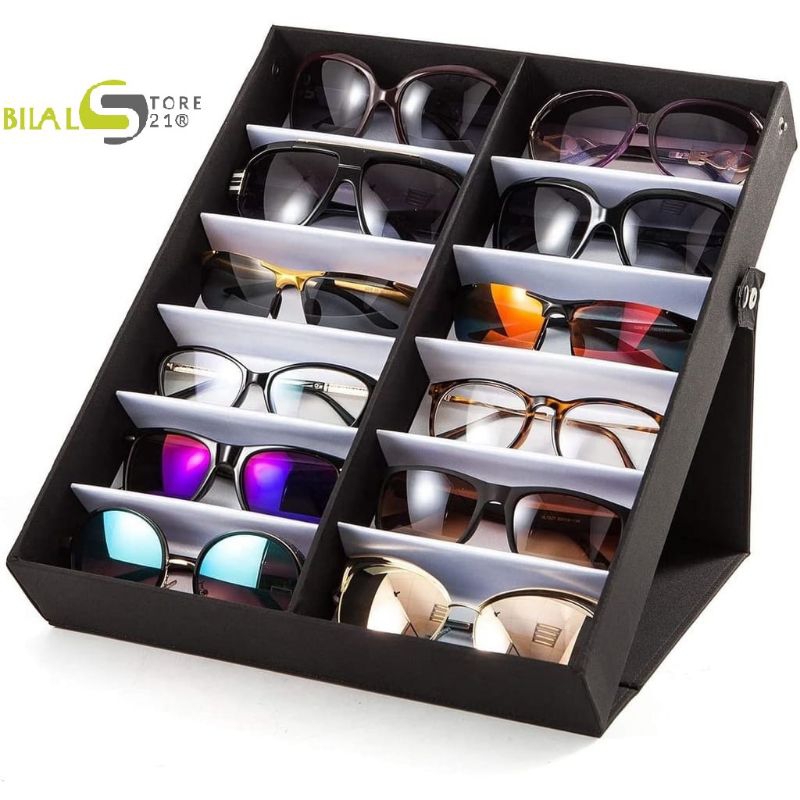 TEMPAT KACAMATA ISI 12 BISA BERDIRI / DISPLAY KACAMATA