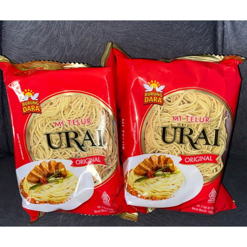 

MIE URAI BURUNG DARA ORIGINAL 140g