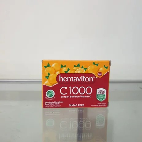 

Hemaviton C-1000 Orange Total Care isi 5 sachet