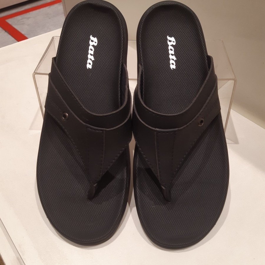 Sandal Japit Pria BATA Promo Spesial Terbaru | Sandal Bata Pria Warna Hitam terbaruu