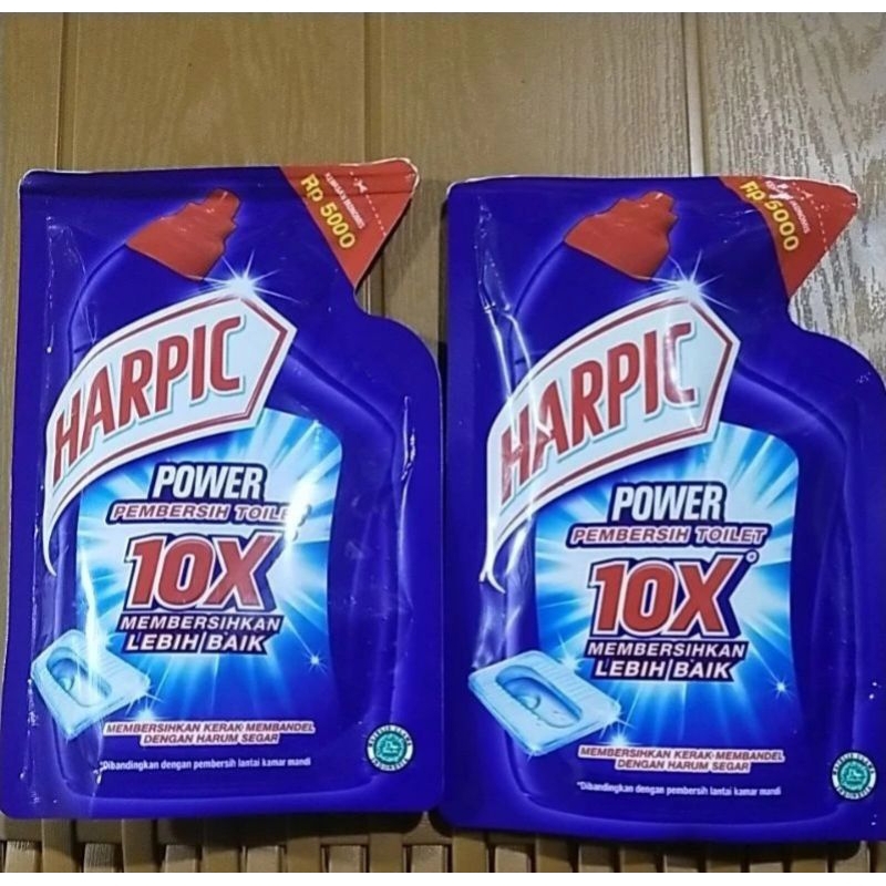 Harpic power pembersih toilet 10x membersihkan lebih baik [Refill 90ml]