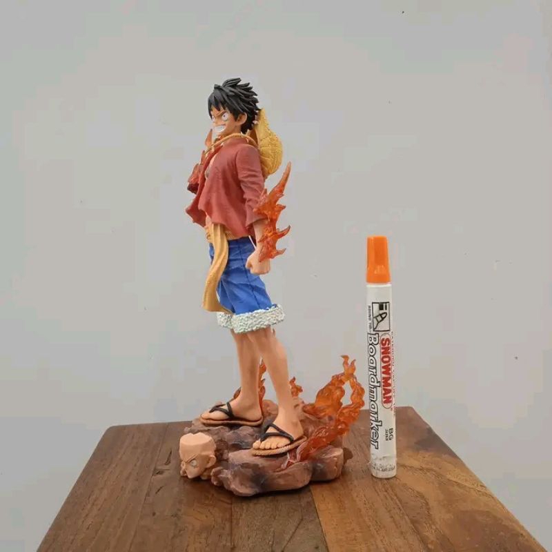 mainan action figure luffy gear meteor one piece monkey d luffy Tinggi 30 cm statue detail HBeppBB #