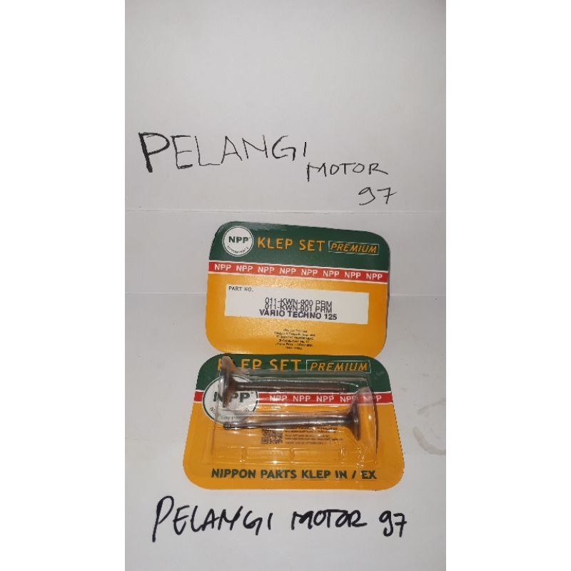 valve klep/klep set payung klep vario125 old vario 125 led NPP