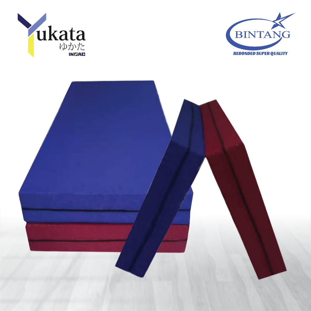 Kasur Lipat 2 Busa Inoac Ukuran 180 x 20 x 200 atau 160 x 20 x 200