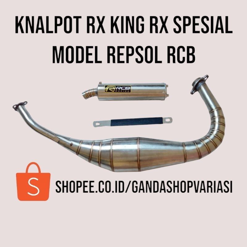 knalpot rx king repsol rx spesial RCB stainless