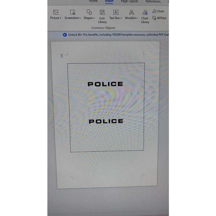 screen + afdruk film