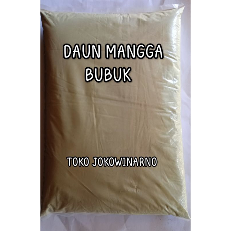 

Daun Mangga Bubuk Kemasan isi [ 1kg ][ 500gram][ 250gram]