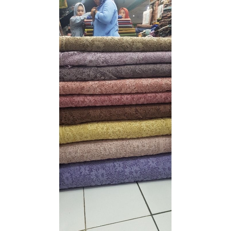 Asia textile~Brokat Lace Celiano promo murah