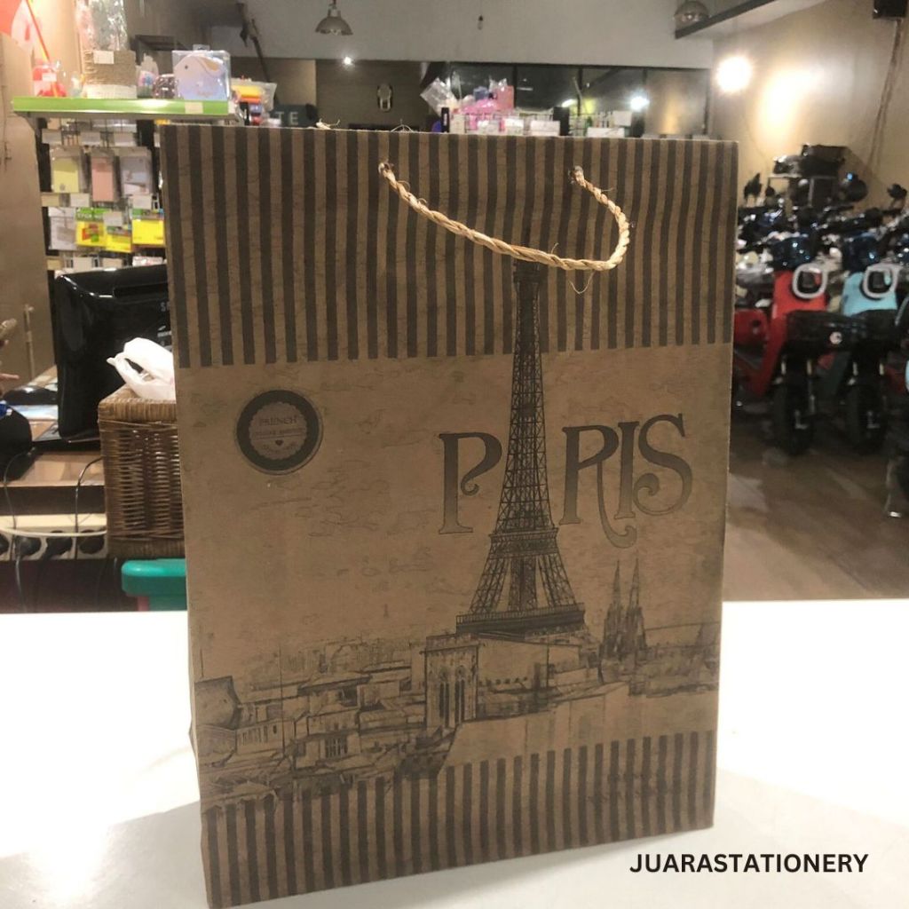 

Paper Bag Jumbo Paris (3205) / Tas Kado / Tas Tali / Paperbag / Paper Bag Motif