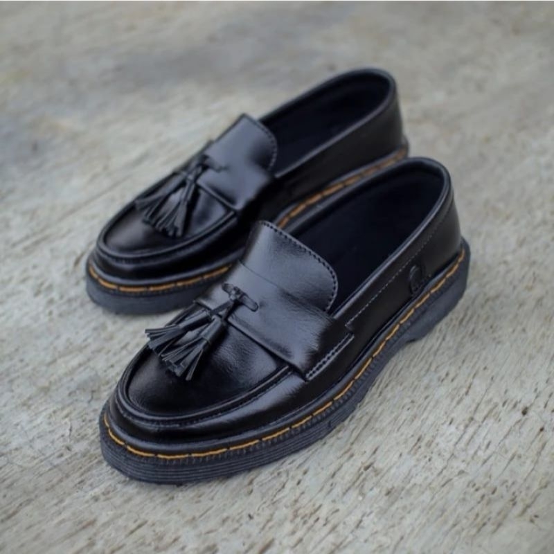 Sepatu Formal LOAFERS PRIA HITAM ORIGINAL SEPATU FORMAL KASUAL KEREN ELEGAN SEPATU LOAFERS KERJA SEP