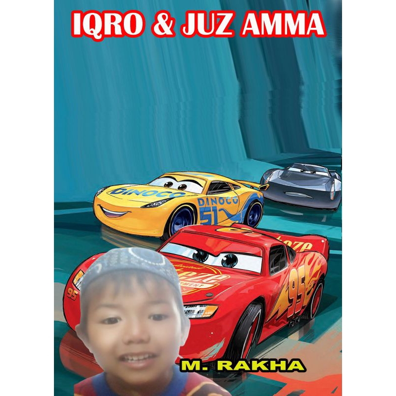 

Iqro dan Juz Ama Ukuran A5 custom Bisa Pakai Nama & foto