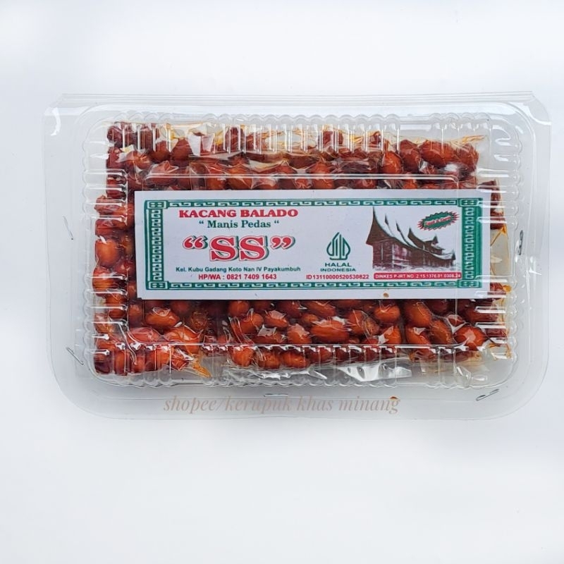 

Kacang Balado Pedas Enak Khas Padang