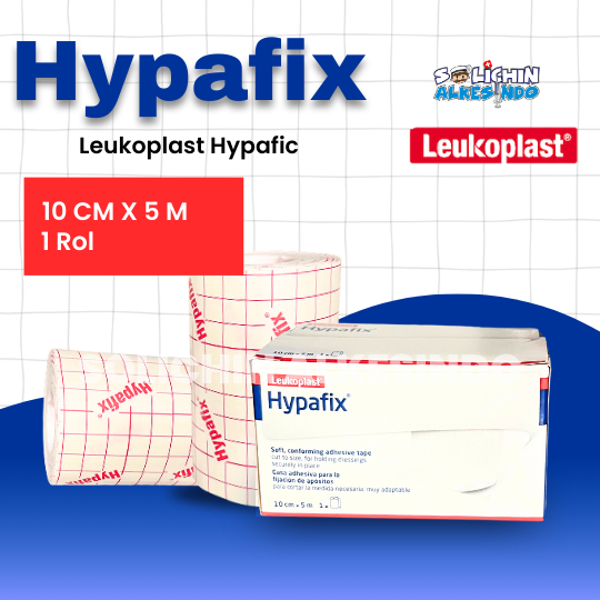 Hypafix 10 cm x 5 m / Plester Perekat Luka Leukoplast
