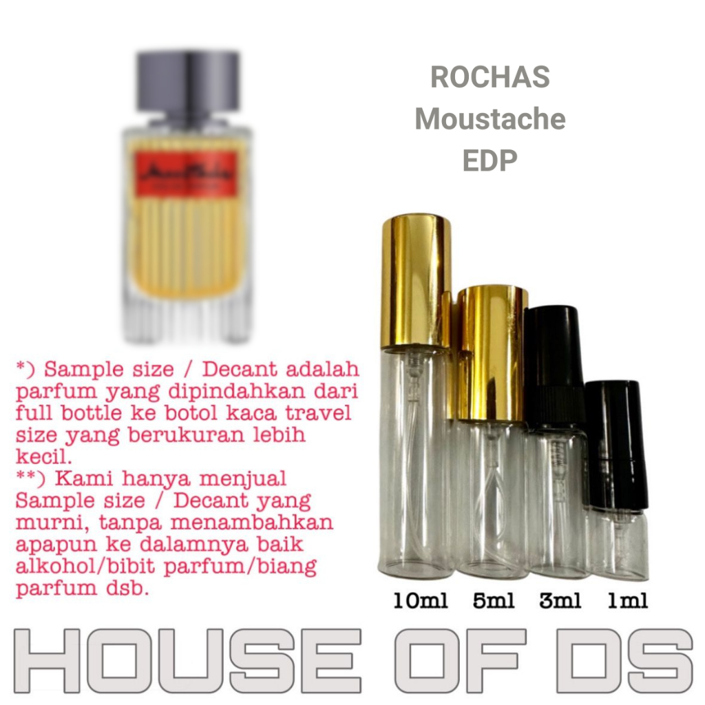 Decant Rochas Moustache EDP 2ml/3ml/5ml/10ml