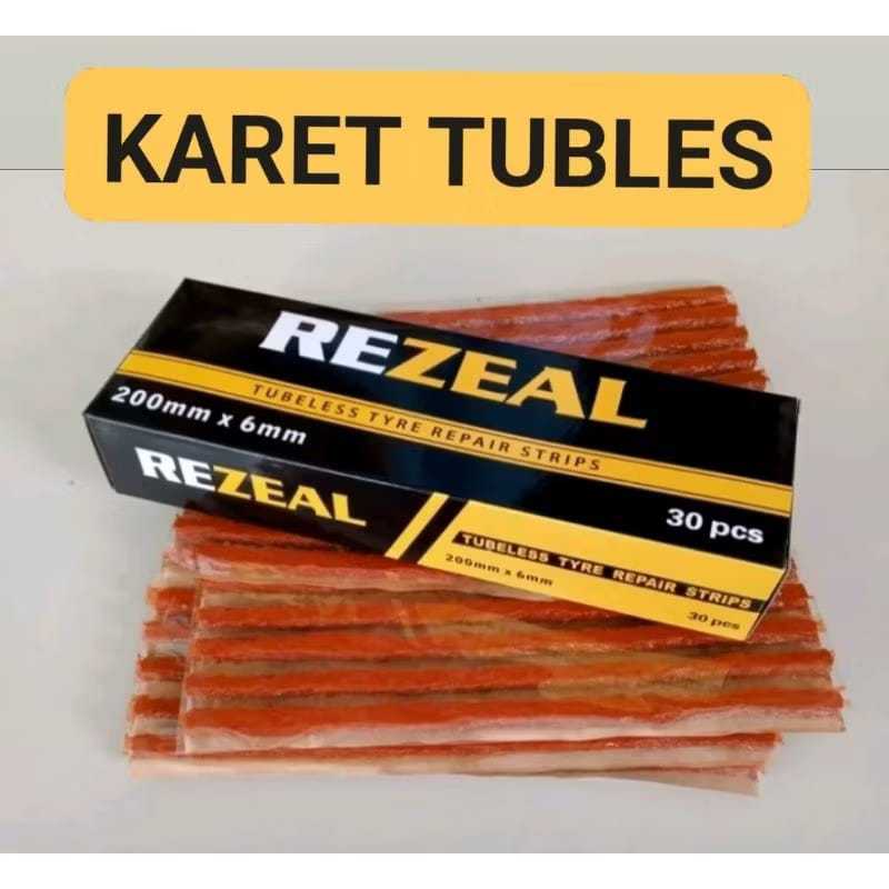 REZEAL KARET TAMBAL BAN TUBLES KARET CACING BAN TUBLES