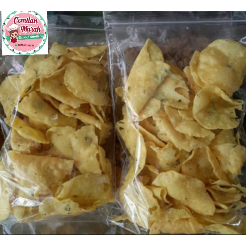 

kecimpring/kecomprang singkong 250 gr