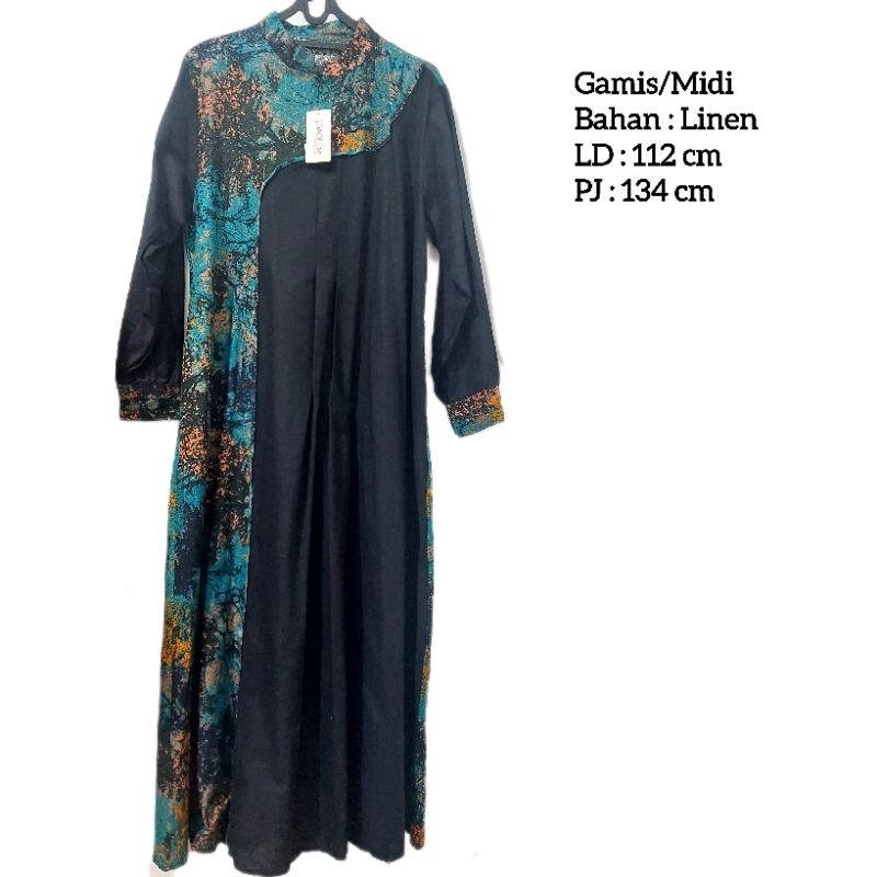Gamis / Midi Bahan Linen
