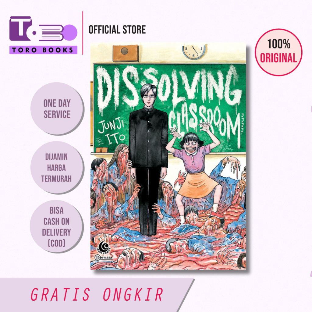 Komik Seri : DISSOLVING CLASSROOM - Junji Ito