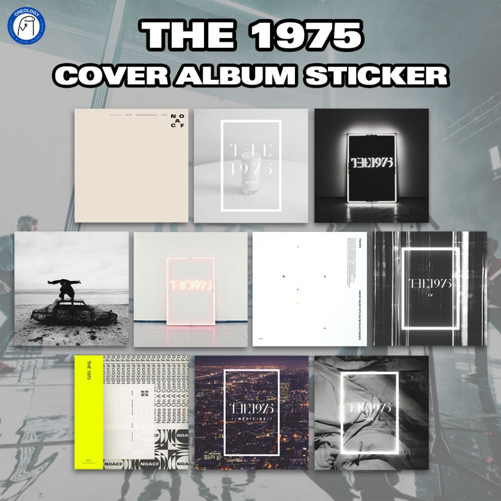 

Sticker Album Cover The 1975 stiker vinyl glossy stikervinyl/stikertumblr/stikerthe1975