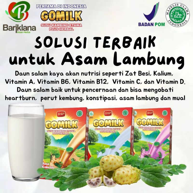 

Gomilk Susu Kambing Etawa Plus Herbal
