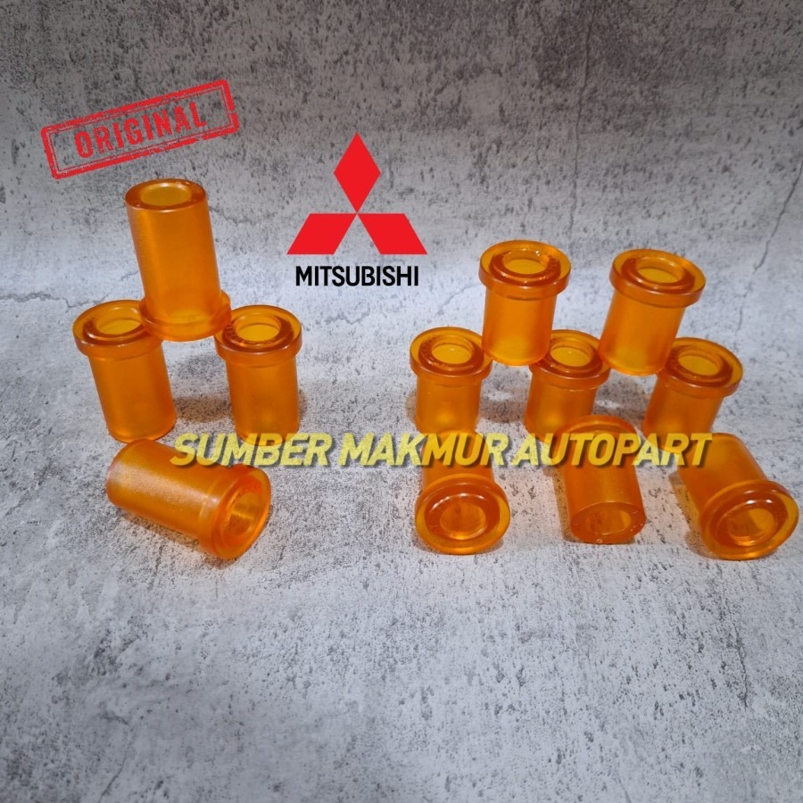 1 SET KARET PER BOSH BUSHING ANTING PER DEPAN BELAKANG MUTSUBISHI L300 L038 BANGKOK 12 PCS