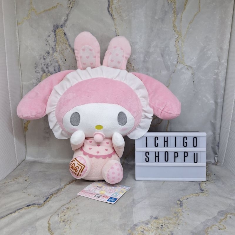 Sanrio My Melody Toddling Easter BIG Plush Doll FURYU